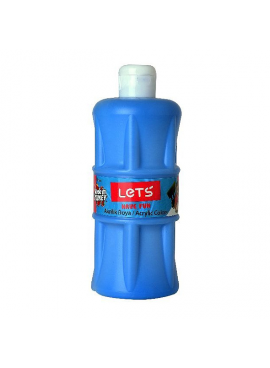 Lets Akrilik Boya 500 ML Mavi L-5306