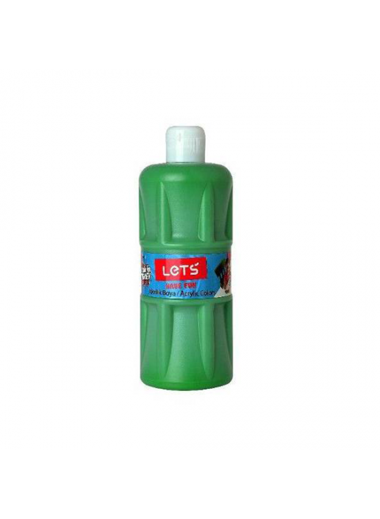 Lets Akrilik Boya 500 ML Yeşil L-5307