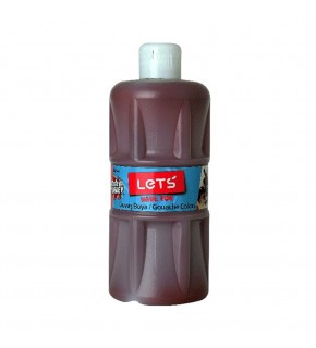 Lets Guaj Boya 500 ML Plastik Kahverengi L-5108