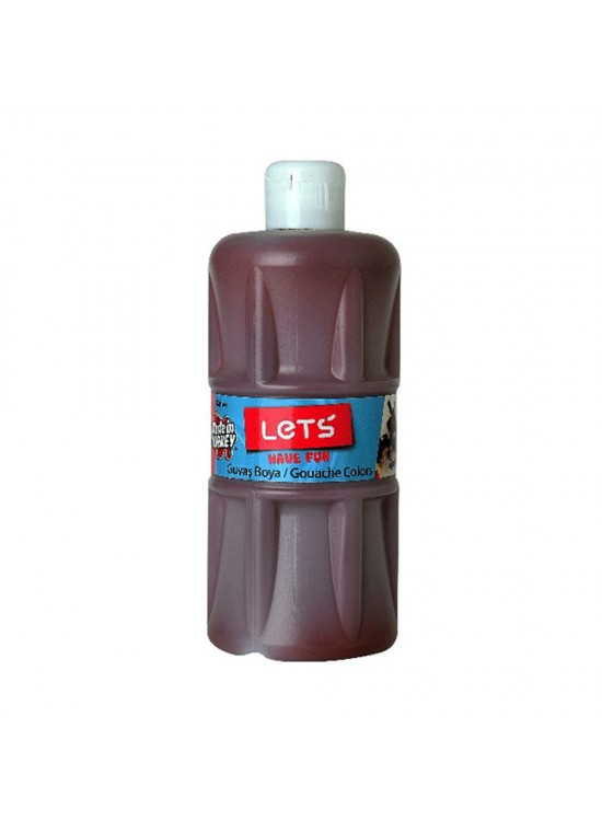 Lets Guaj Boya 500 ML Plastik Kahverengi L-5108