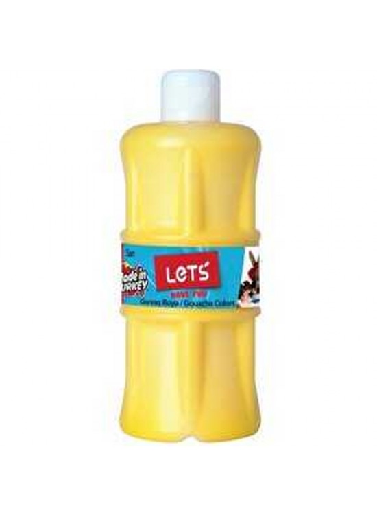 Lets Guaj Boya 500 ML Plastik Sarı L-5101