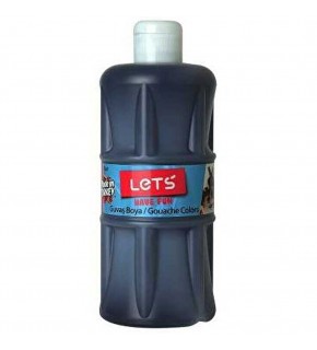 Lets Guaj Boya 500 ML Plastik Siyah L-5109