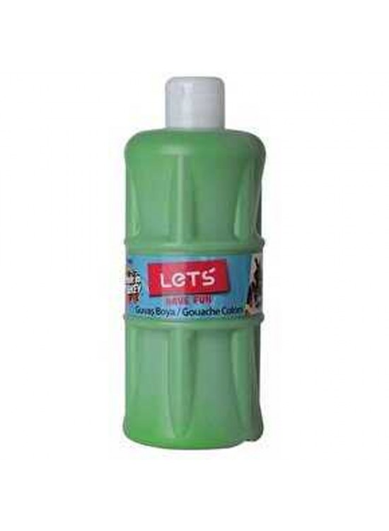 Lets Guaj Boya 500 ML Plastik Yeşil L-5107