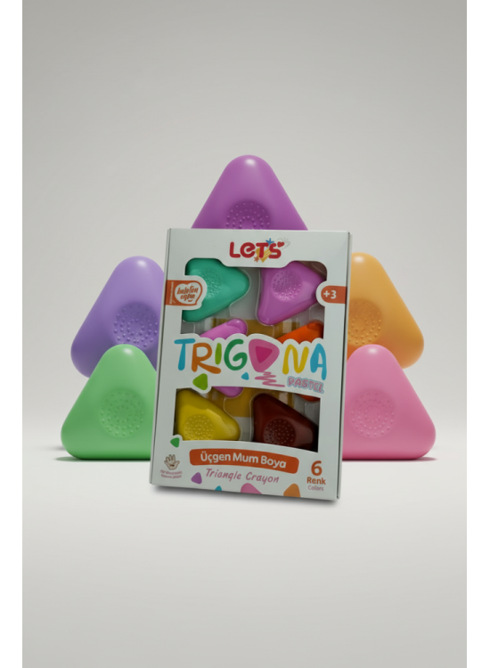 Lets Mum Boya 6 Pastel Renkler Trigona L03001