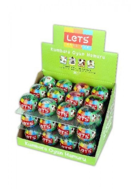 Lets Oyun Hamuru Kumbara Ambalajlı Küçük(1 Adet)