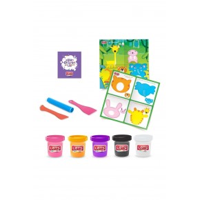 Lets Oyun Hamuru Orman Hayvanları Seti 9 Parça L9011