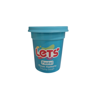 Lets Oyun Hamuru Tek Renk Pastel Mavi 110 G