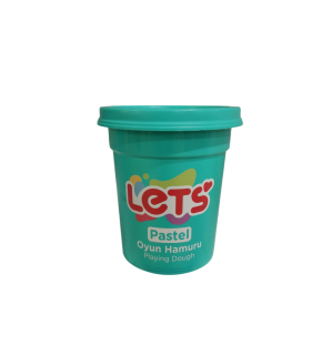 Lets Oyun Hamuru Tek Renk Pastel Yeşil 110 G