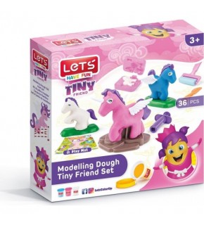 Lets Oyun Hamuru Tiny Minik Arkadaşım Seti 75 GR 36 Parça L8494