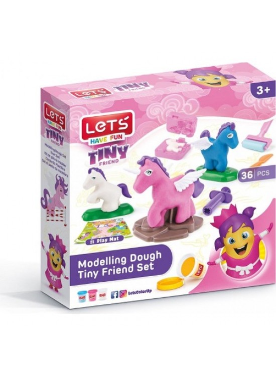 Lets Oyun Hamuru Tiny Minik Arkadaşım Seti 75 GR 36 Parça L8494 Lets Oyun Hamuru Tiny Minik Arkadaşım Seti 75 GR 36 Parça L8494