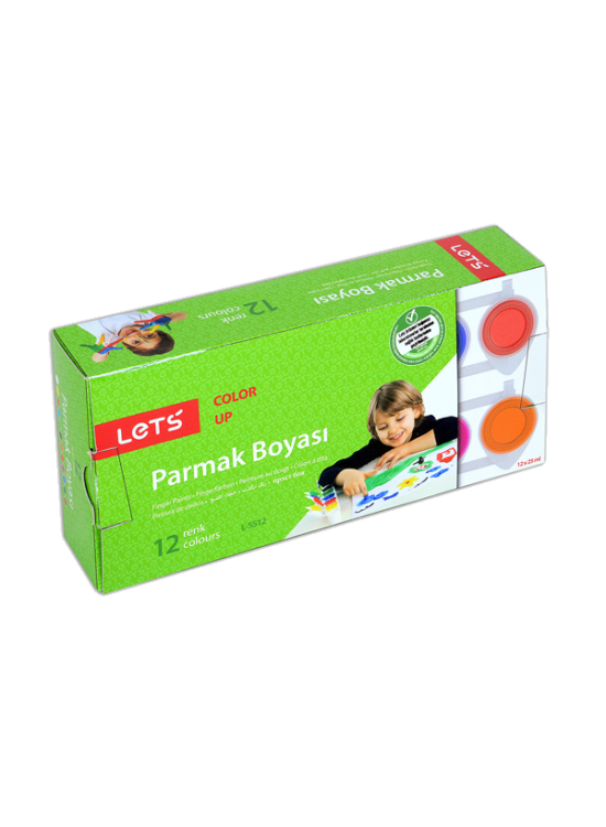 Lets Parmak Boyası 25 ML 12 Renk L-5512