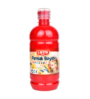 Lets Parmak Boyası 500 ML Kırmızı L-5004