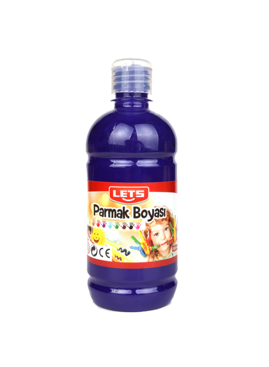 Lets Parmak Boyası 500 ML Mor L-5005