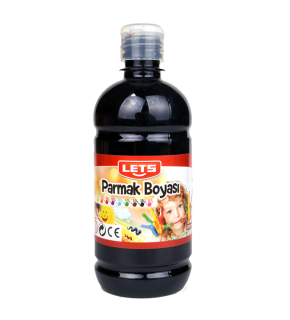 Lets Parmak Boyası 500 ML Siyah L-5009
