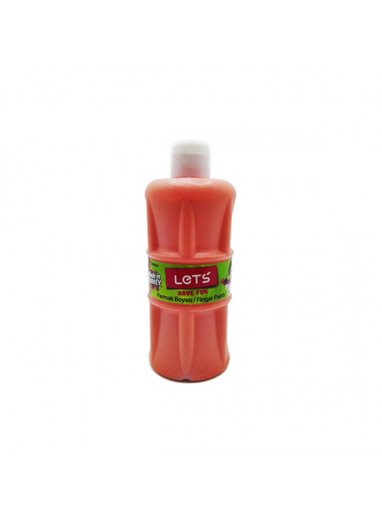 Lets Parmak Boyası 500 ML Turuncu L-5003