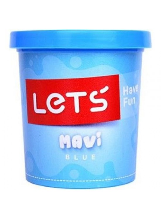 Lets Oyun Hamuru Tek Renk Mavi 110 GR L8440-3 Lets Oyun Hamuru Tek Renk Mavi 110 GR L8440-3