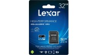 Lexar 32GB A1 V10 U1 Hafıza Kartı + Adaptör Lexar 32GB A1 V10 U1 Hafıza Kartı + Adaptör