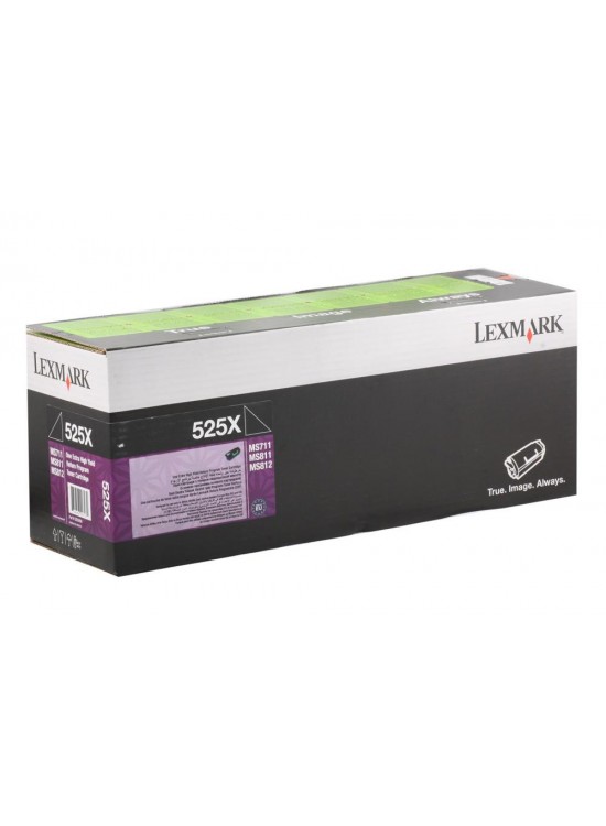 Lexmark 52D5X00 (525X) 45.000 Sayfa Black Siyah Toner MS711-811-812