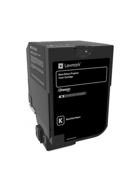 Lexmark 74C50K0 3.000 Sayfa Black Siyah Toner CS720-725 CX725 Lexmark 74C50K0 3.000 Sayfa Black Siyah Toner CS720-725 CX725