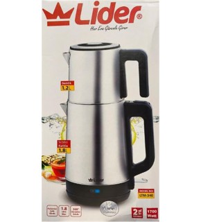 Lider Ltm-340 İkisi Bir Arada Elektrikli Çaycı Ve Kettle