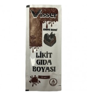 Likit Gıda Boyası 12 Li Kahve