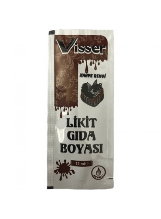 Likit Gıda Boyası 12 Li Kahve