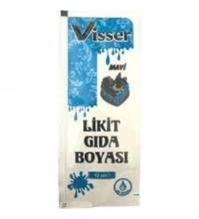 Likit Gıda Boyası 12 Li Mavi