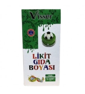 Likit Gıda Boyası 12 Li Yeşil