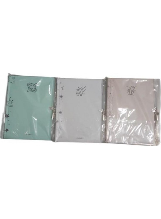 Lilamor Günlük Defter Kilitli Icon Pastel 14x20 144 Syf 16 Lı