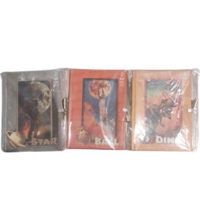 Lilamor Günlük Defter Kilitli Kokulu Erkek 14x20 144 Syf