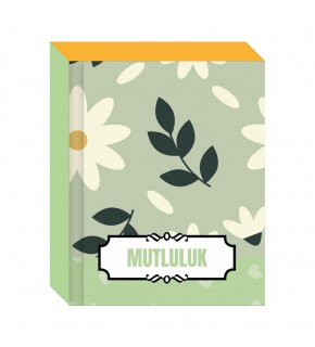 Lilamor Not Defteri Çiçek Mini Havuz 4x5 120 Syf.20 Ass