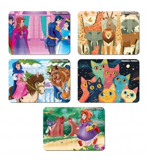 Lilart Masallı Puzzle 99 Prç 24x34 (Asorti 1 Adet)