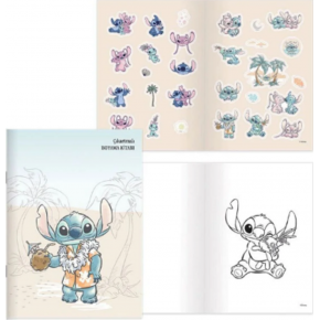 Lilo&stitch 20*28 8yp.çıkartmalı Boyama Kitabı
