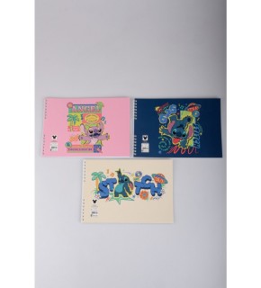 Lilo&Stitch Spiralli Resim Defteri 17x25 15 YP 300115-14 (1 Adet)