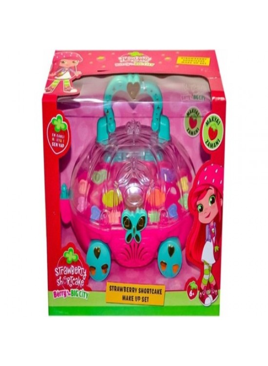 Limon Oyuncak Çilek Kız Makyaj Arabası Limon Oyuncak Çilek Kız Makyaj Arabası