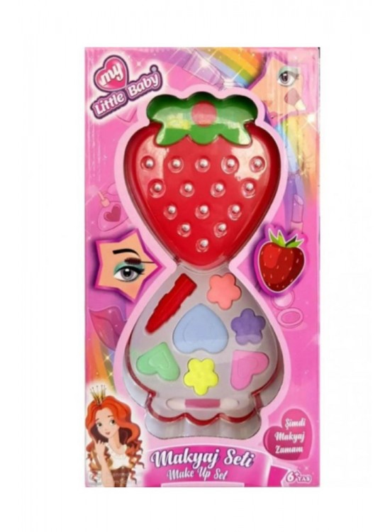 Limon Oyuncak Çilek Kutulu Tekli Makyaj Seti