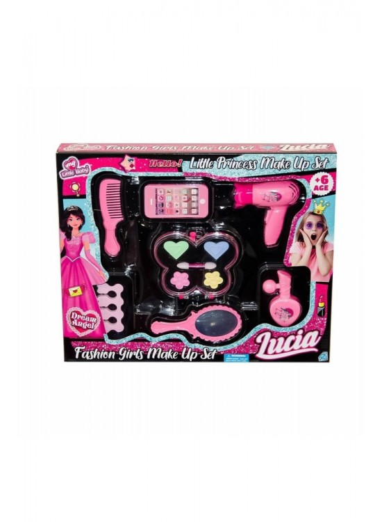 Limon Oyuncak Güzellik Seti Kelebekli Makyaj Seti Limon Oyuncak Güzellik Seti Kelebekli Makyaj Seti