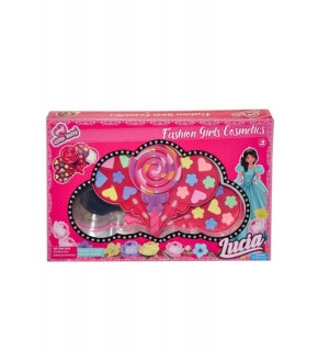 Limon Oyuncak Lolipop Dörtlü Kutulu Makyaj Seti