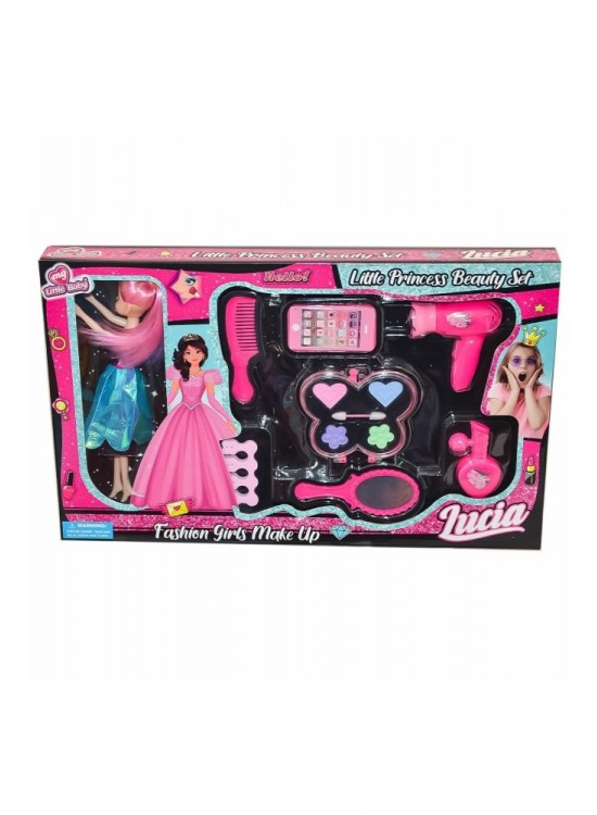 Limon Oyuncak Lucia Bebekli Güzellik Seti Limon Oyuncak Lucia Bebekli Güzellik Seti