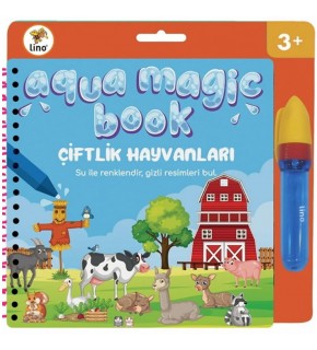 Lino Boyama Kitabı Aqua Magic Book Çiftlik Sihirli TFL-1007