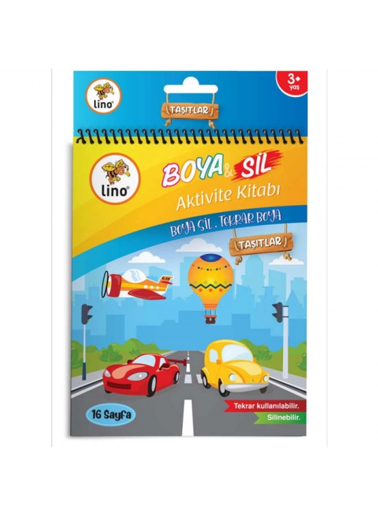 Lino Boyama Kitabı Boya & Sil Aktivite Araçlar Silinebilir BS-1001 Lino Boyama Kitabı Boya & Sil Aktivite Araçlar Silinebilir BS-1001