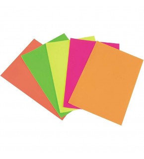 Lino Elişi Kağıdı Fosforlu 5 Renk 10 LU 20x30 CM PP-016