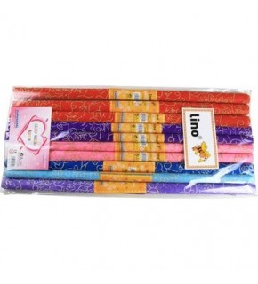 Lino Elyaf Kağıt Simli Desenli 60X60