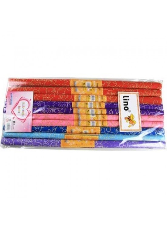 Lino Elyaf Kağıt Simli Desenli 60X60