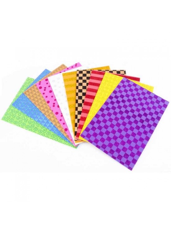 Lino Eva 20x30 Simli Karışık Desenli 10 lu 2801J-6