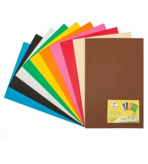 Lino Eva 50x70 Cm.10 Renk 2mm. 10lu Paket