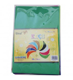 Lino Keçe 20x30 Karışık Renk 2718J (1 Adet)