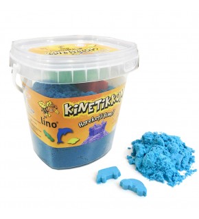 Lino Kinetik Kum Kovalı 500 GR 3 LÜ Kalıp Mavi LN-500M
