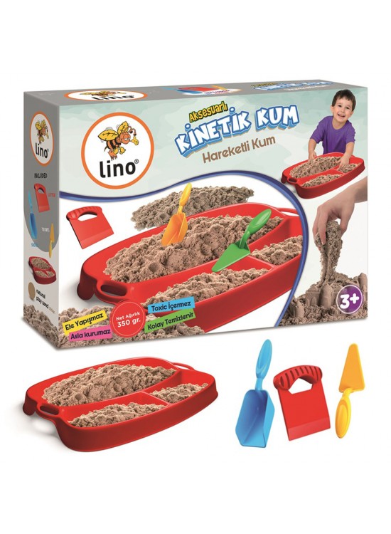 Lino Kinetik Kum Seti 350 G Kum+tpsi+krek+mla+ksici Ln-550