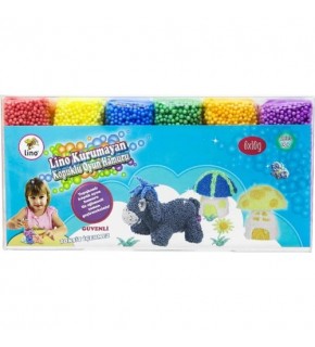 Lino Kurumayan Köpüklü Oyun Hamuru 6X10Gr 152017